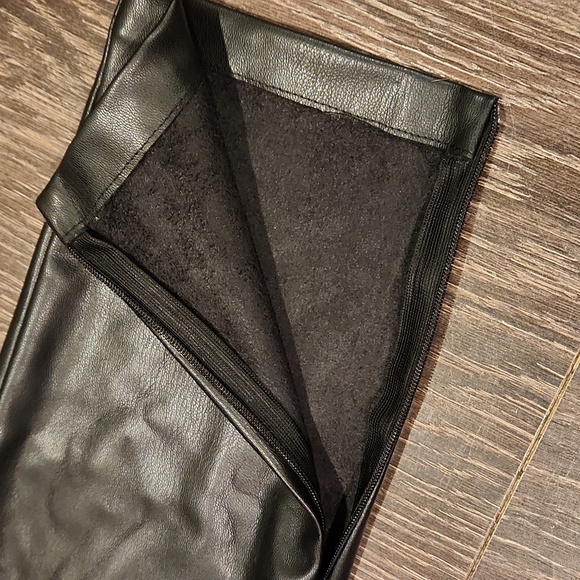 ❤️ NWT! ZARA HIGH RISE VEGAN LEATHER SKINNY PANTS / LEGGINGS, MEDIUM - Picture 16 of 16